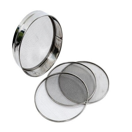 Zestaw 4-sit do przesiewania, Ø 210 mm