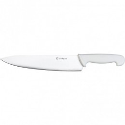Nóż kuchenny, HACCP, biały, L 250 mm