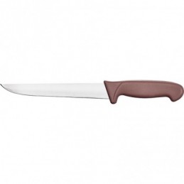 Nóż uniwersalny, HACCP, brązowy, L 180 mm