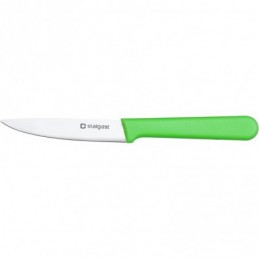 Nóż do obierania, uniwersalny, HACCP, zielony, L 90 mm
