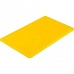 Deska do krojenia, żółta, HACCP, GN 1/1