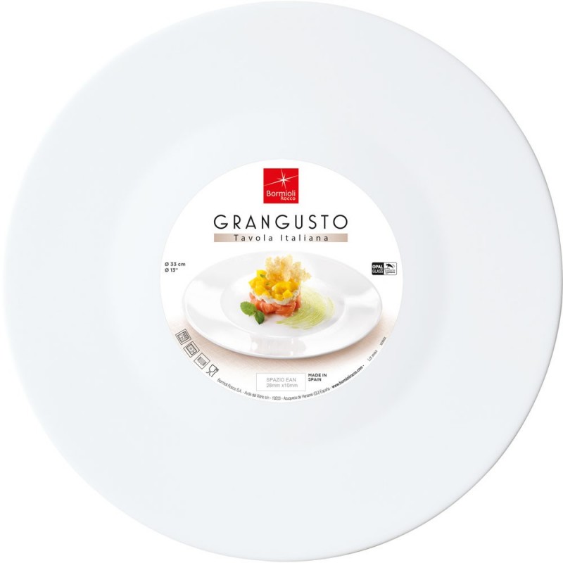 Talerz płytki do serwowania, Grangusto, Ø 330 mm