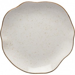 Talerz płytki, kolor beżowy, Stone Age, Ø 280 mm
