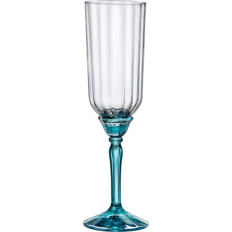 Kieliszek do szampana, prosecco, Lucent Blue, V 210 ml