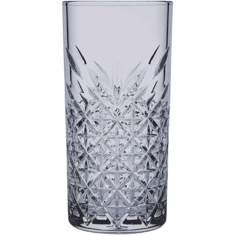 Szklanka wysoka, Timeless, szara, V 450 ml