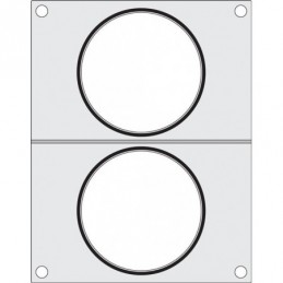 Matryca do zgrzewarki CAS CDS-01 na dwa pojemniki na zupę fi 115  Wariant podstawowy
