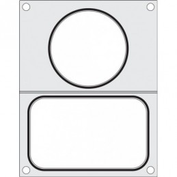 Matryca do zgrzewarki CAS CDS-01 na tackę bez podziału 178x113 + pojemnik fi 115 Wariant podstawowy