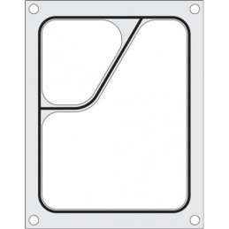 Matryca do zgrzewarki CAS CDS-01 na tackę dwdzielną colt 227x178  Wariant podstawowy