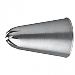 Końcówka stalowa róża 6 mm