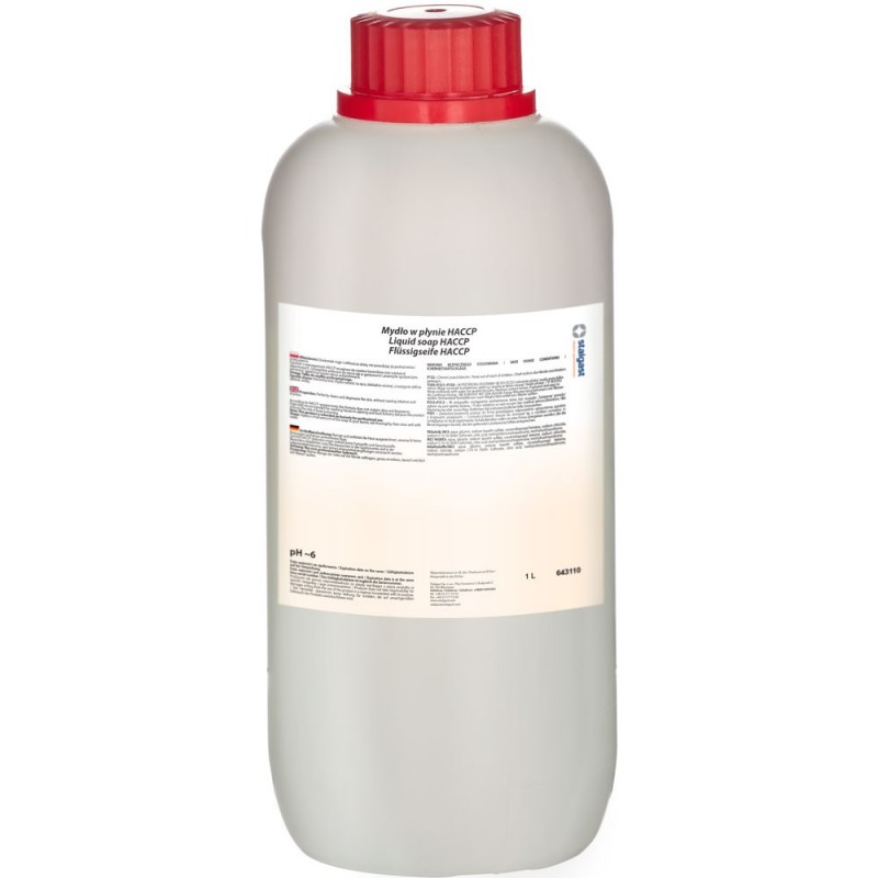 Mydło w płynie zgodne z HACCP, V 1 l