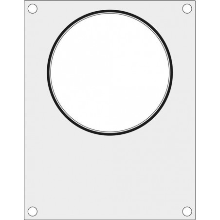 Matryca do zgrzewarki T-REX M-C-S oraz B190/192 STRONG na duży pojemnik do zupy  fi 165 mm Wariant podstawowy