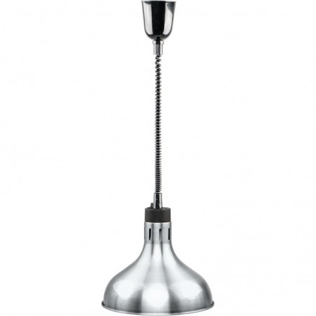Lampa do podgrzewania potraw wisząca, srebrna, P 0.25 kW, U 230 V