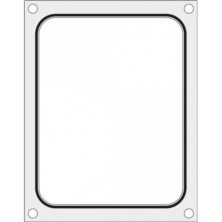 Matryca do zgrzewarki  BOKAMA AG02E oraz AG02HD   na tackę  bez podziału 227x178 mm Wariant podstawowy