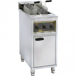 Frytownica wolnostojąca, z szafką, 2-komorowa, V 2x10 l, P 12 kW