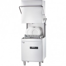 Zmywarko wyparzarka, kapturowa, dozownik płynu myjącego, pompa wspomagająca płukanie, P 10.8 kW, U 400 V