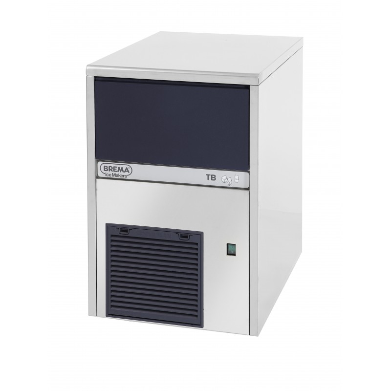 Kostkarka do kruszonego lodu 55kg/24 h chłodzona powietrzem, pebbles ice
