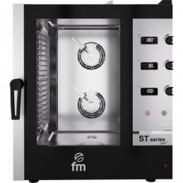Piec konwekcyjno-parowy, STW-Compact, elektroniczny, 6xGN1/1, P 11.4 kW