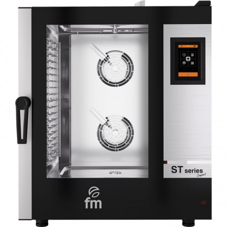 Piec konwekcyjno-parowy, STW-Compact, dotykowy, 6xGN1/1, P 11.4 kW