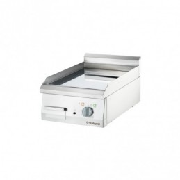 Płyta grillowa elektryczna, chromowana, gładka, P 4 kW, U 400 V