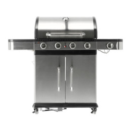 GRILL GAZOWY 4+1. STAL NIERDZEWNA 14.2KW