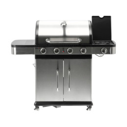 GRILL GAZOWY 4+1. STAL NIERDZEWNA 14.2KW