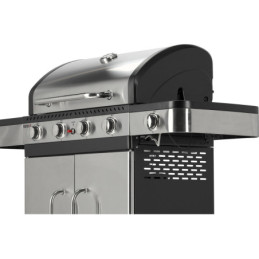 GRILL GAZOWY 4+1. STAL NIERDZEWNA 14.2KW
