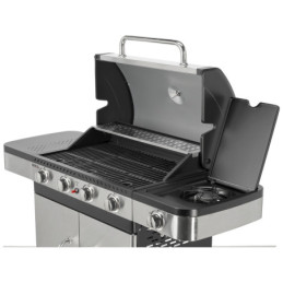 GRILL GAZOWY 4+1. STAL NIERDZEWNA 14.2KW