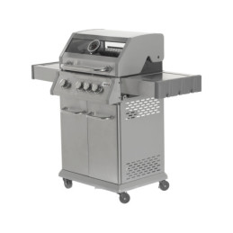 GRILL GAZOWY 3+1 STAL NIERDZEWNA 11.5KW. Z SZYBĄ