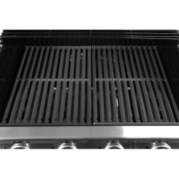 GRILL GAZOWY 4+1 STAL NIERDZEWNA 17.5KW