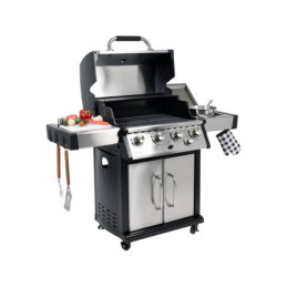GRILL GAZOWY 4+1 STAL NIERDZEWNA 17.5KW