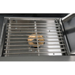 GRILL GAZOWY 4+1 STAL NIERDZEWNA 17.5KW