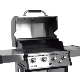 GRILL GAZOWY 4+1 STAL NIERDZEWNA 17.5KW