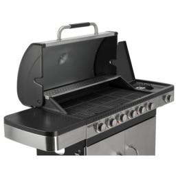 GRILL GAZOWY 6+1 STAL NIERDZEWNA 20.2KW