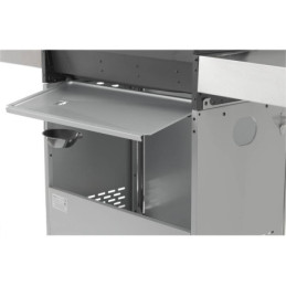 GRILL GAZOWY 4+1 STAL NIERDZEWNA 14.2KW. Z SZYBĄ