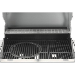 GRILL GAZOWY 4+1 STAL NIERDZEWNA 14.2KW. Z SZYBĄ