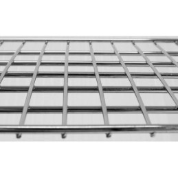 WITRYNA CHŁODNICZA 100L 68X45X67 SREBRNA