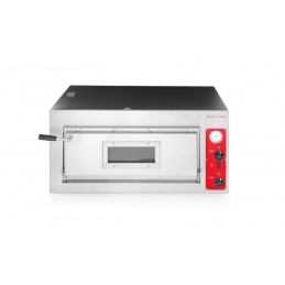 Piec do pizzy jednokomorowy - elektryczny, sterowany elektromechanicznie, Revolution, 1 komora, 400V/4200W, 910x820xH430mm