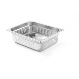 Pojemnik GN 1/2 - perforowany - 530x325 mm  wysokość 40 mm