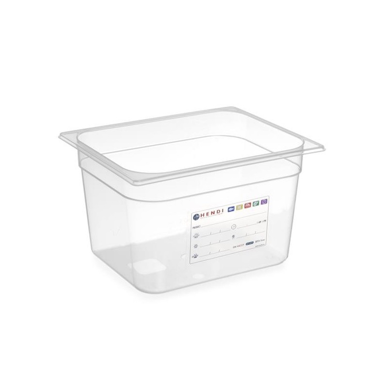 Pojemnik GN 1/2 HACCP z polipropylenu 100mm