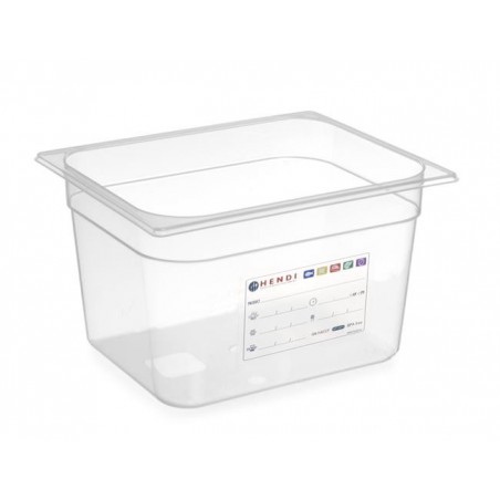 Pojemnik GN 1/2 HACCP z polipropylenu 100mm