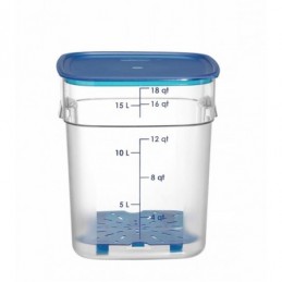 Pojemnik na żywność CamSquares Fresh Pro, Cambro, 17,2L, transparentny Wariant podstawowy