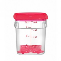 Pojemnik na żywność CamSquares Fresh Pro, Cambro, 7,6L, transparentny, 229x229xH243mm Wariant podstawowy