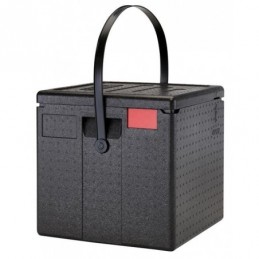Pojemnik termoizolacyjny CAMBRO Cam GoBox® na pizzę ładowany od góry 8 kartonów - 330x330xH40 mm