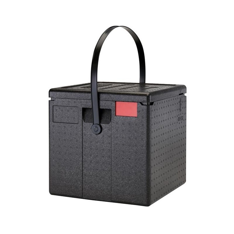 Pojemnik termoizolacyjny CAMBRO Cam GoBox® na pizzę ładowany od góry 8 kartonów - 330x330xH40 mm
