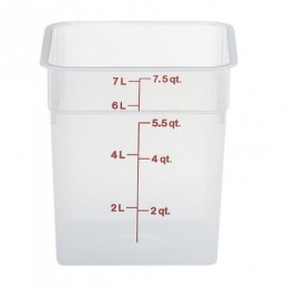 Przezroczysty pojemnik polipropylenowy na żywność CAMBRO CamSquare® 5,7 l