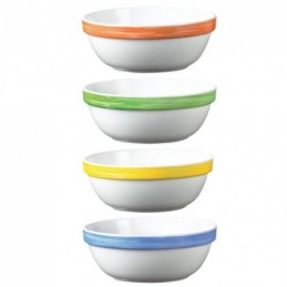 Salaterka Brush żółta kpl