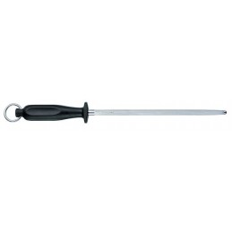 Victorinox Fibrox Ostrzarka stalowa, okrągła, 23 cm, czarna Wariant podstawowy