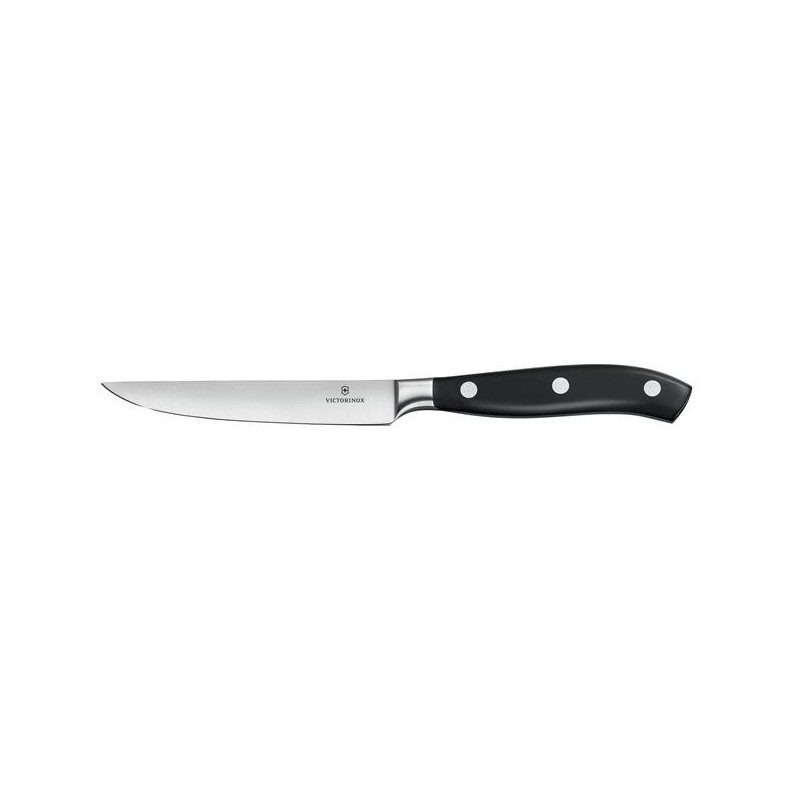 Victorinox Forged Grand Maitre Kuty nóż do steków, gładki, 12 cm, pudełko upominkowe Wariant podstawowy