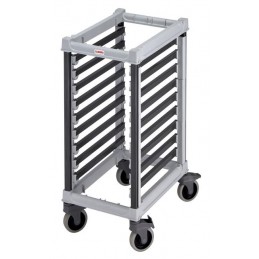 Wózek Camshelving do transportu pojemników, 9 × GN 1/1, Cambro, 730x438xH102mm Wariant podstawowy