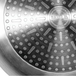 ALUMINIOWA PATELNIA Z POWŁOKĄ TEFLON PLATINUM PLUS NA INDUKCJĘ 280MM